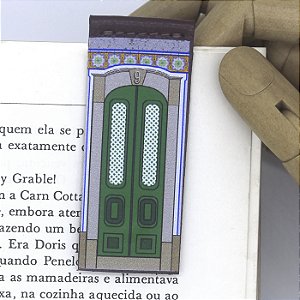 MARCADOR DE PÁGINAS MAGNÉTICO EM COURO PORTA