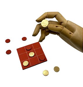 JOGO DA VELHA COURO