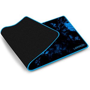 Mousepad Gamer Warrior Ac303 Azul Para Teclado E Mouse