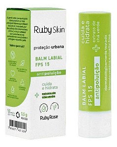 Balm Labial FPS 15 Proteção Urbana - Ruby Rose