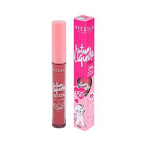 Batom Líquido Matte Cor 16 Maltês - Vizzela