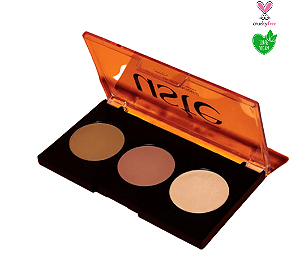 Paleta Multifuncional Contorno Blush Iluminador e Sombra - Uste
