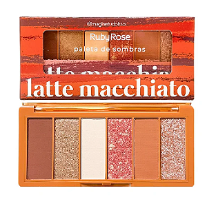 Paleta de Sombras Latte Macchiato - Ruby Rose
