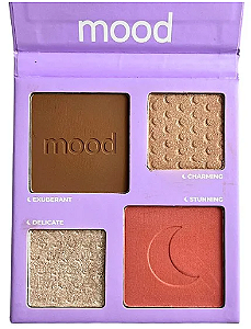 Paleta de Blush, Contorno e Iluminador Mood Over The Top - Ruby Rose