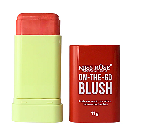 Blush On The Go Cor Pêssego - Miss Rôse
