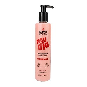 Hidratante Corpo e Rosto Morango - Natu Corpo