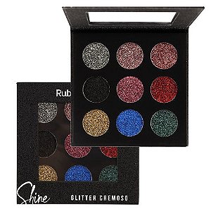 Paleta de Glitter Cremoso B - Ruby Rose