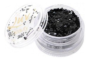 Pigmento Flocado Preto N°909 - Luv Beauty
