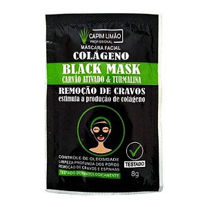 Máscara Facial Black Mask - Capim Limão