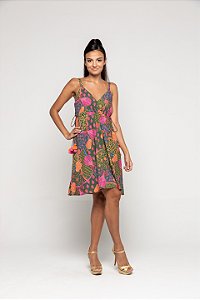 VESTIDO CURTO - FRUTINHAS