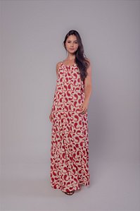 Vestido Longo Amplo Vento