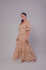 Vestido Manga Resplendor