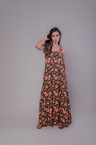 Vestido Midi Pintura