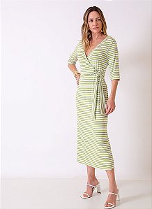 VESTIDO LISTRADO AMORE