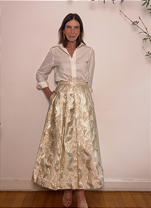Saia Jacquard Cor Doce