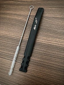 Bomba Tereré Black Edition - ( inox )