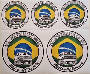 Adesivo Bandeira do Brasil
