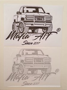 Adesivo Máfia A/T (30x20)