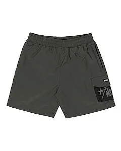 Shorts Cargo Fire Taslan Express Your Art (Verde)