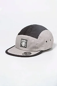Boné Five Panel Chronic/Cinza e Preto