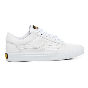 Tênis Mad Rats Old School Pu Todo Branco