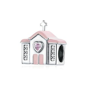 Berloque Igreja Em Prata Legitima 925 Eternal Joias