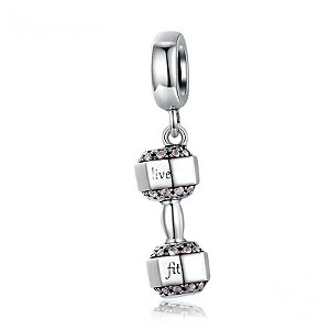 Berloque Halter Em Prata Legitima 925 Eternal Joias