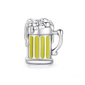 Berloque Chopp Cervejinha Prata 925 Legitima Eternal Joias