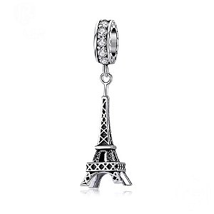 Berloque Torre Eiffel Prata 925 legitima