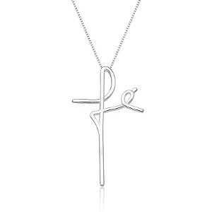 Colar Fé Prata 925 legitima Eternal Joias