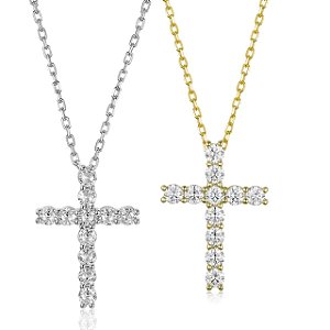 Colar Cruz Crucifixo Grande Cravejado Em Prata 925 legitima