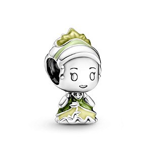 Berloque Separador Princesa Tiana Prata Eternal Joias