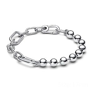 Pulseira Link Me Prata Legítima 925 Eternal Joias