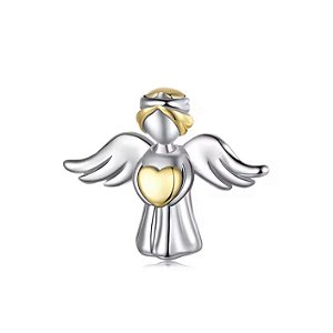 Berloque anjo em prata legítima 925