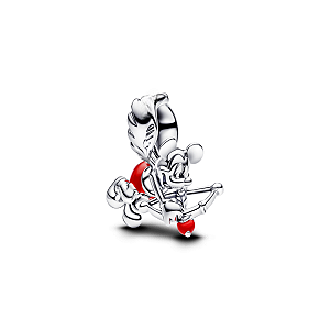 Berloque Pendente Mickey Cupido Em prata 925 Legítima