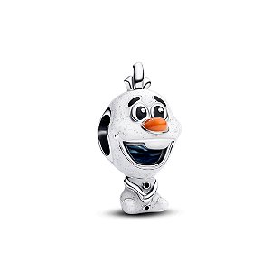 Berloque separador Olaf em prata legitima 925