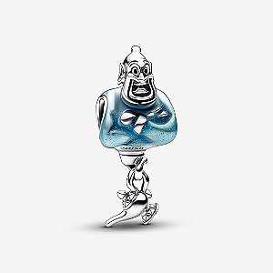 Berloque separador genio da lampada Prata legitima 925