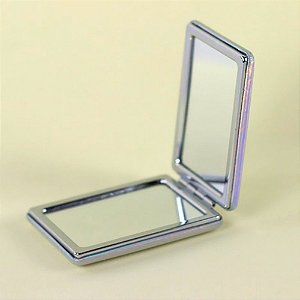 Espelho de Bolso Retangular 8x6x1,3cm