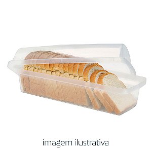 Porta Pão de Plástico 35x13,8x13,7cm