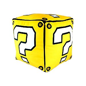 Almofada Cubo do Mario 25x25cm