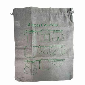Saco para Roupas Laundry Bag para Roupas Coloridas