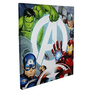 Quadro Canvas Avengers 40x40cm