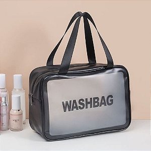 Bolsa De Maquiagem Transparente De Pvc Organizador De Viagem
