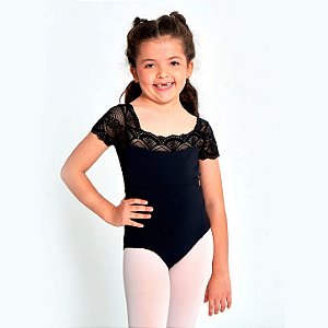 COLLANT MANGA DE RENDA INFANTIL