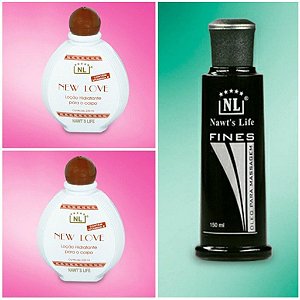 Duas Loção New Love e Fines Nawts Life Promoção