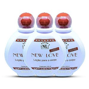 Três Loção New Love Nawts Life Promoção