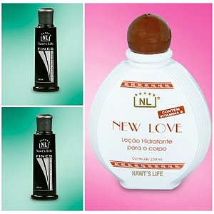Dois Fines e uma Loção New Love Nawts Life Promoção