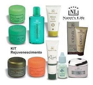 Kit Rejuvenescimento Facial Nawts Life Limpeza Profunda