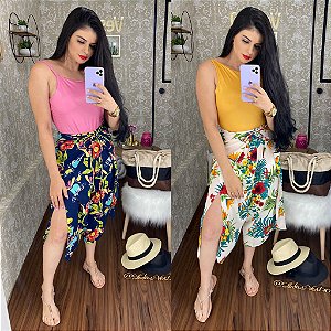 pantacourt envelope estampada