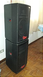 Caixas ativa + passiva Leacs